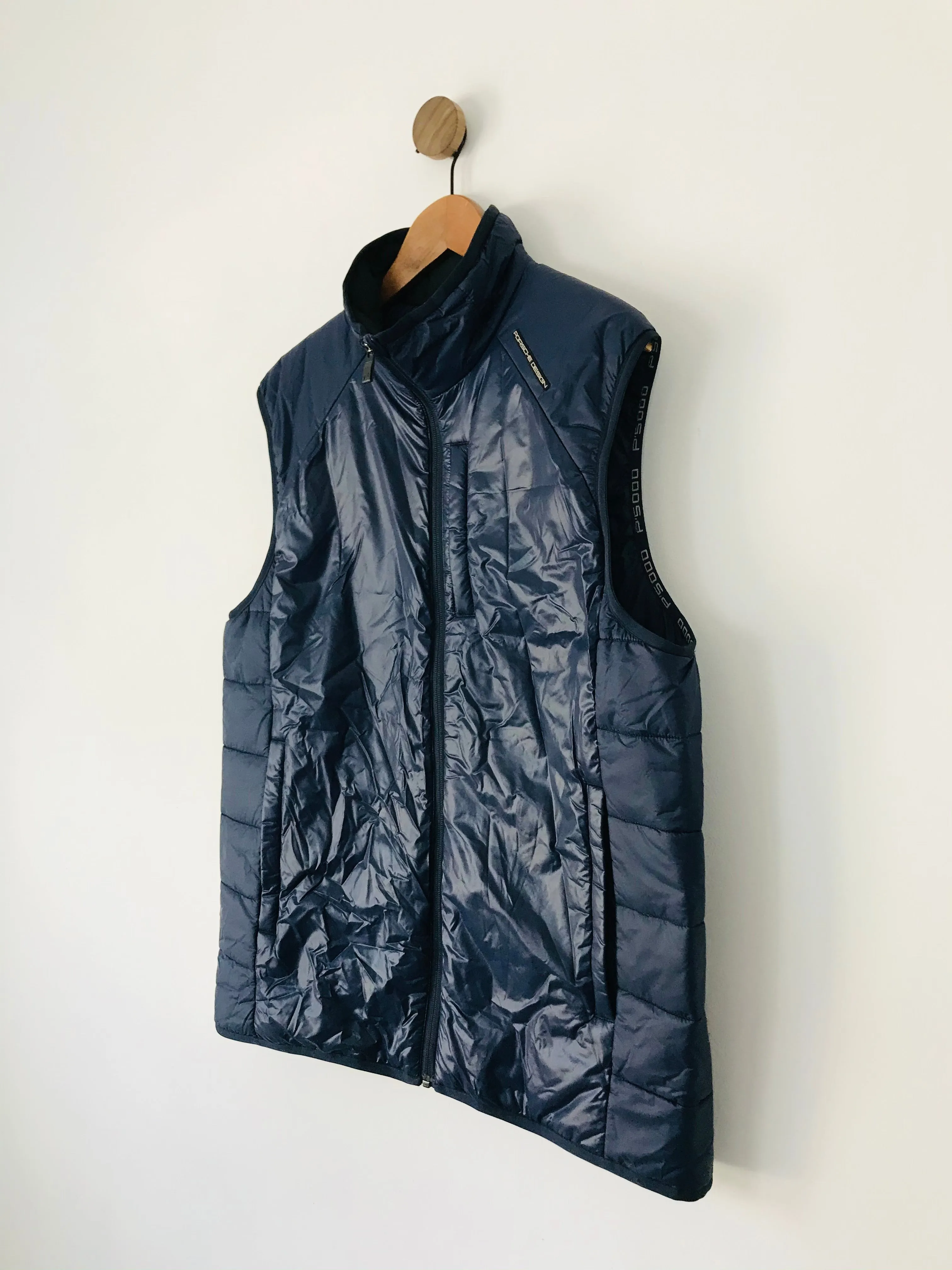 Adidas Men’s Porsche Design Sport Gilet Jacket | L | Navy Blue