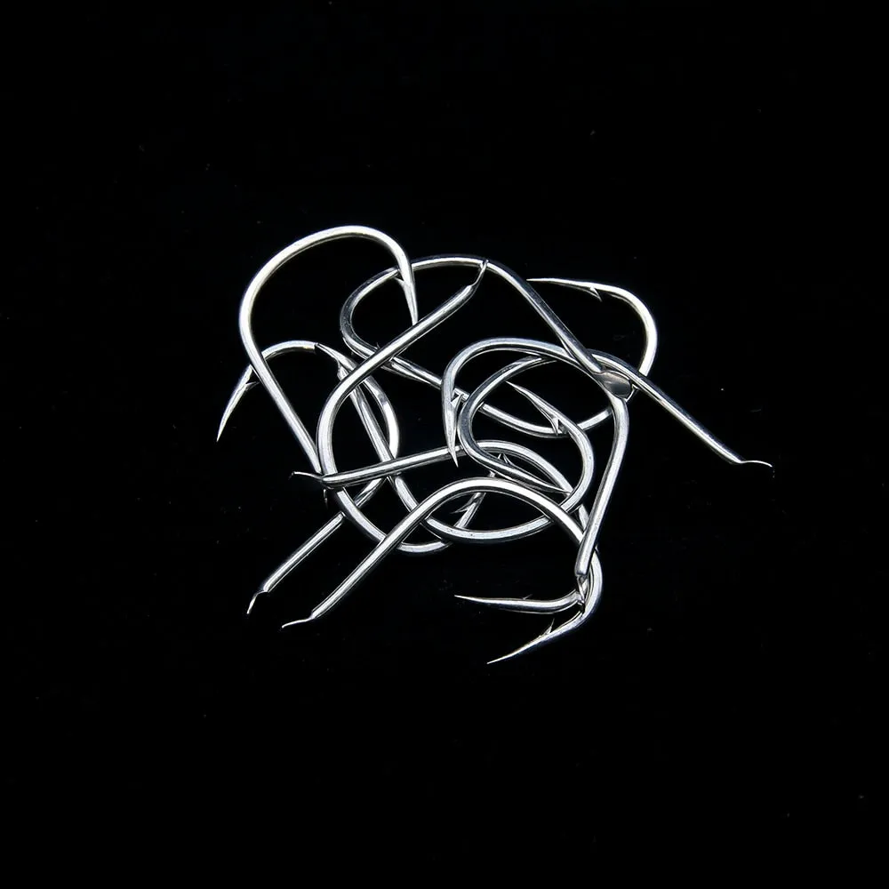AMYSPORTS 10pcs/Pack Jiging Hook
