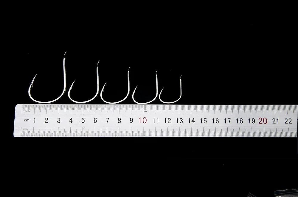 AMYSPORTS 10pcs/Pack Jiging Hook