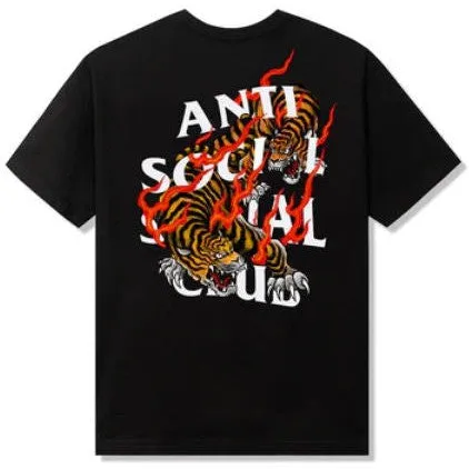 Anti Social Social Club Tiger Blood T-Shirt Black