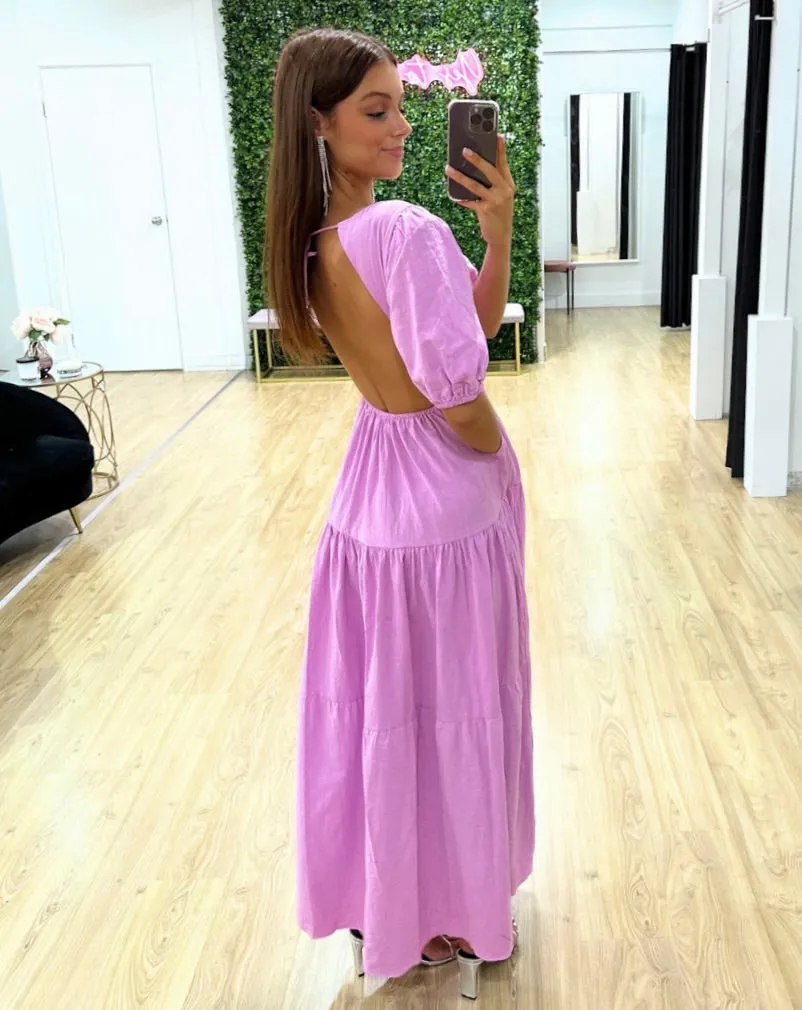 Asha Maxi Dress - Lavender