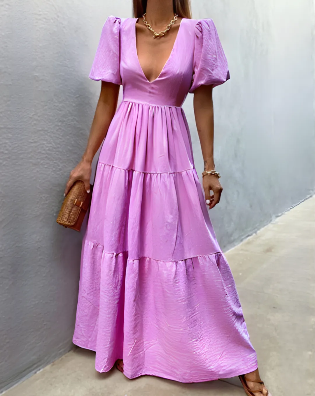 Asha Maxi Dress - Lavender