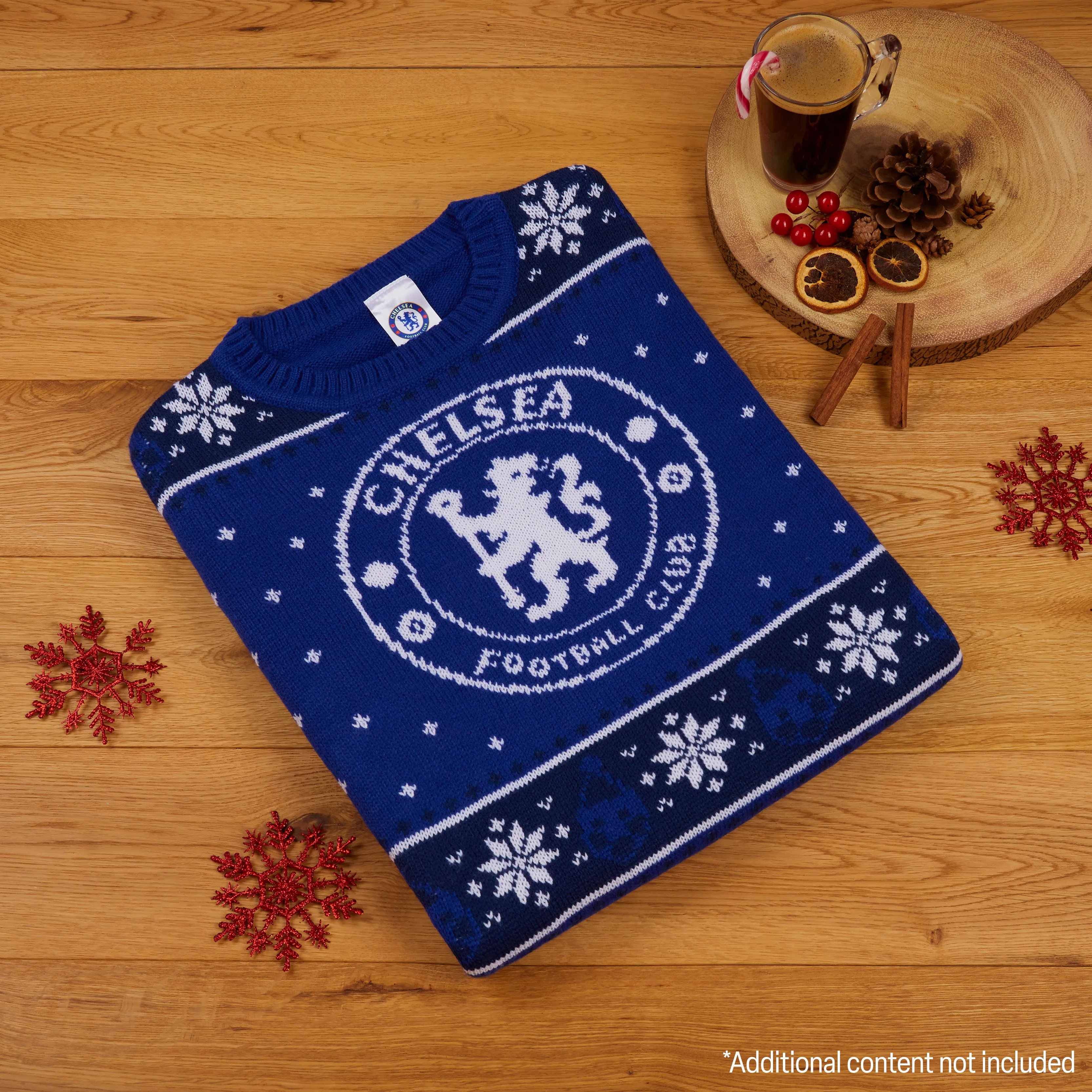 Chelsea FC Christmas Jumpers for Men & Teenagers