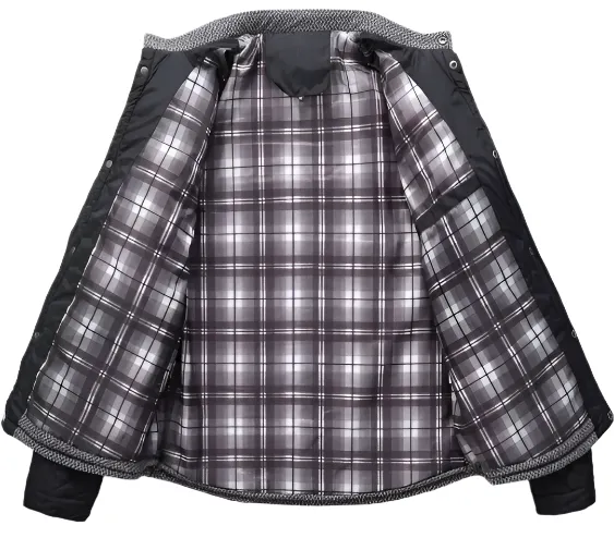 Elegant Men's Quilted Jacket with Insulated Lining