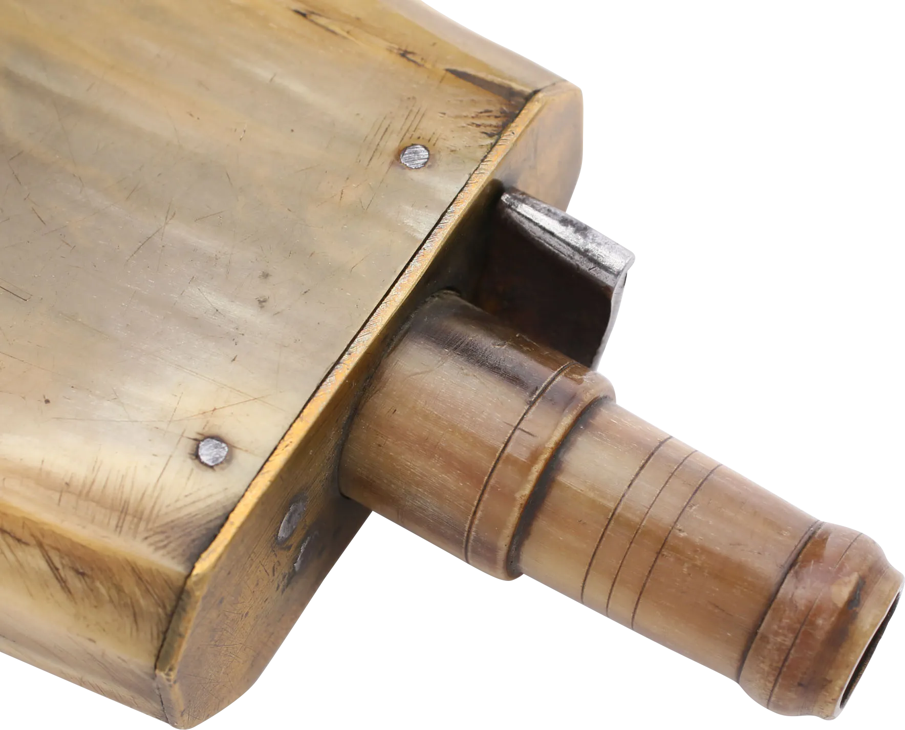EUROPEAN POWDER FLASK C.1700