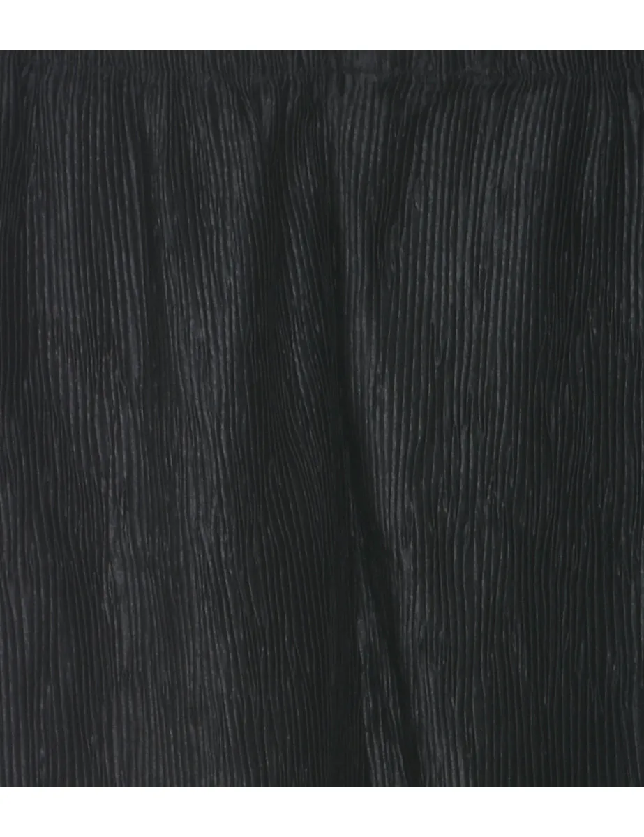 Flared Leg Black Trousers - W28 L26
