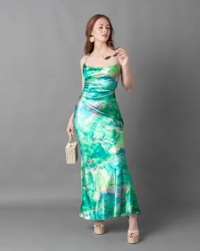 Gosau Chain Slip Maxi Dress