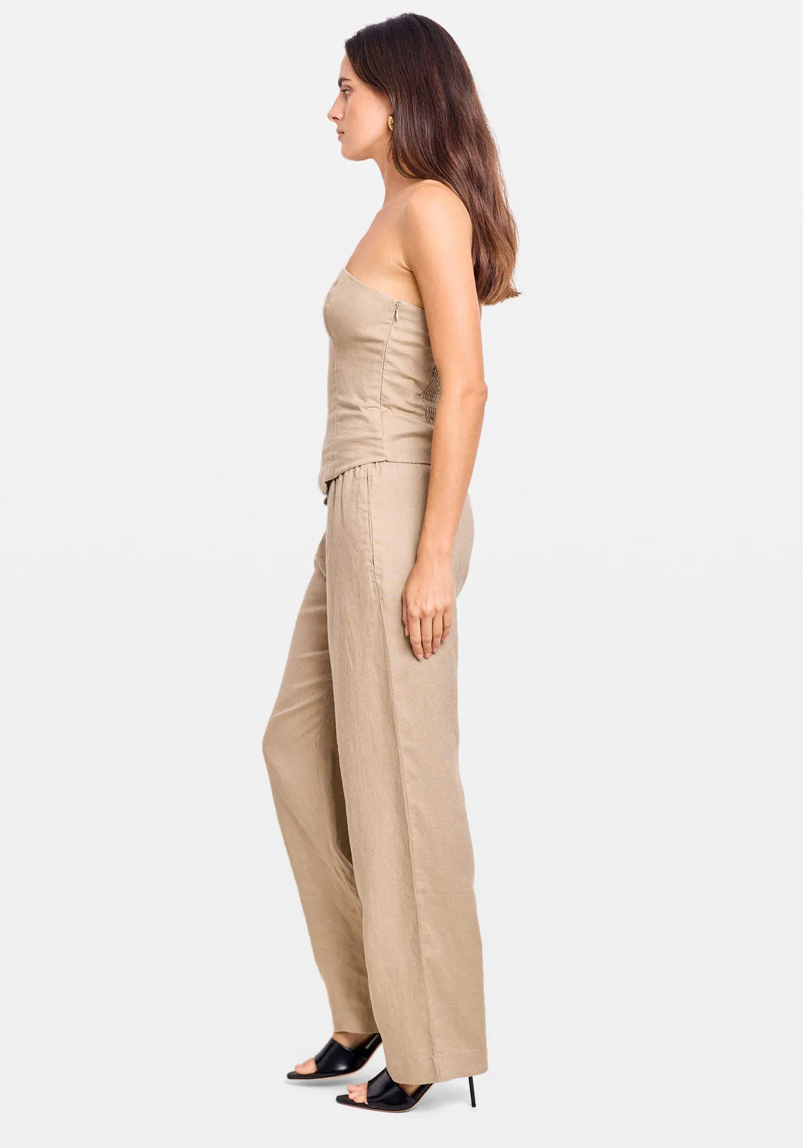 HOYS STRING TROUSERS CHINCHILLA