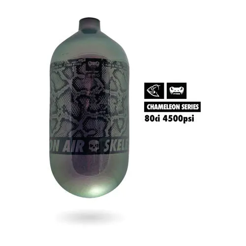 Infamous "Chameleon Series" Python Hyperlight Air Tank - 80ci (Bottle Only) - Oil Slick - BOD 6/22