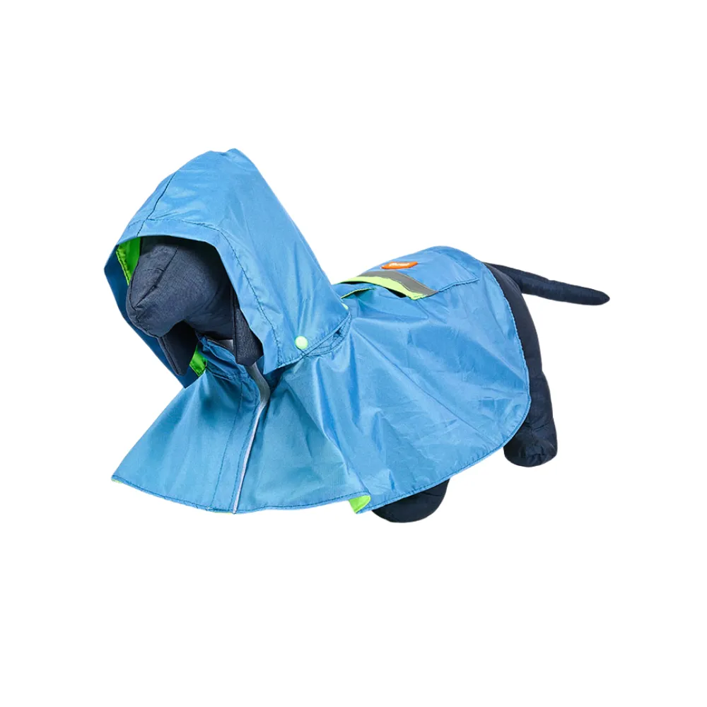 Kanu Pet Blue/Green Dog Raincoat
