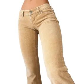 Khaki Corduroy Pants
