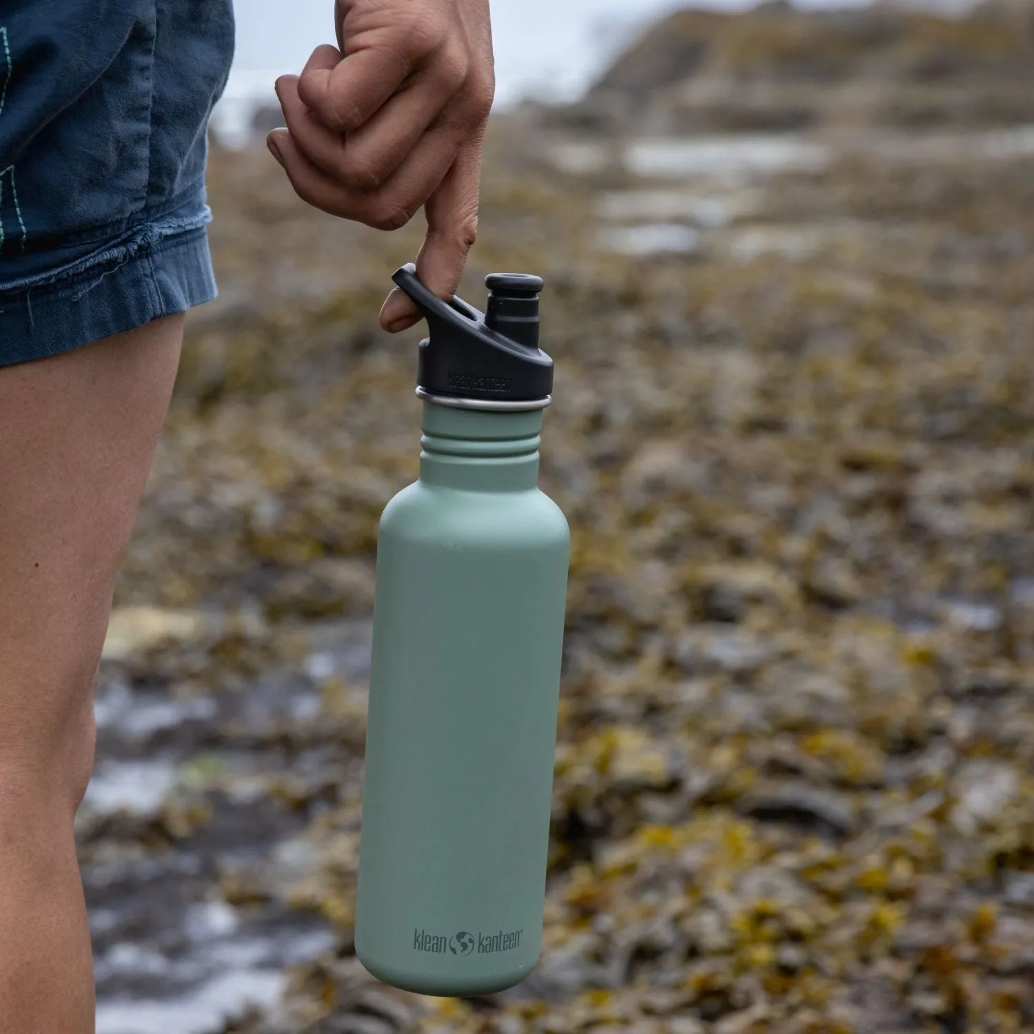 Klean Kanteen Classic 18oz Water Bottle (with Sport Cap) V2