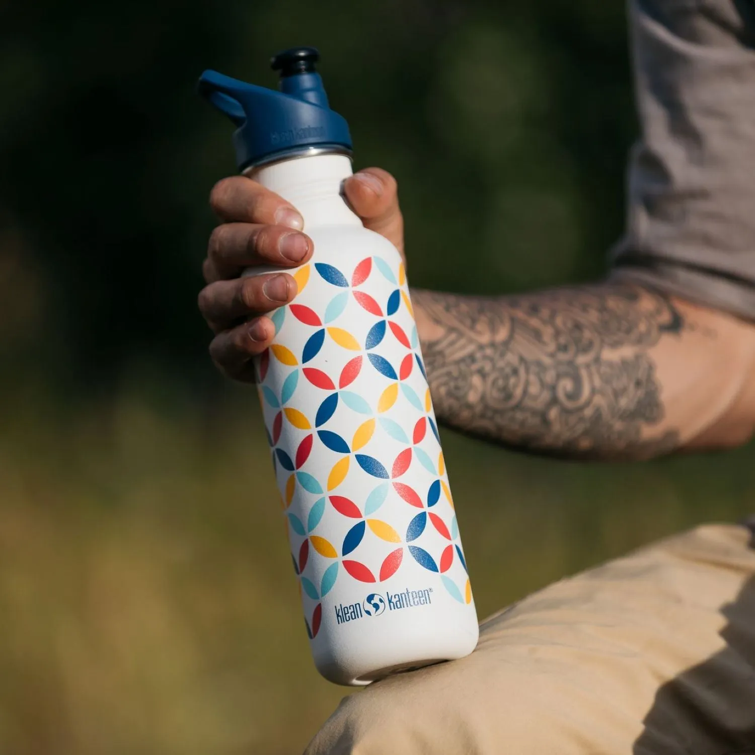 Klean Kanteen Classic 18oz Water Bottle (with Sport Cap) V2