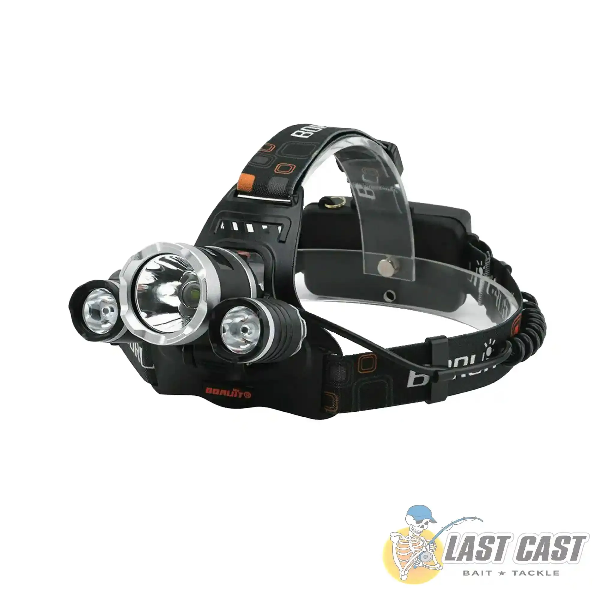 LAST CAST - HIGH POWER 3 LED RECHARGEABLE HEADLAMP