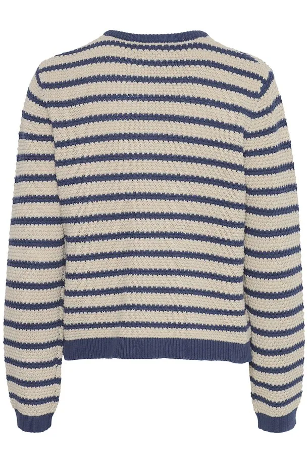 Mikala BYoung Stripe Short Cardigan