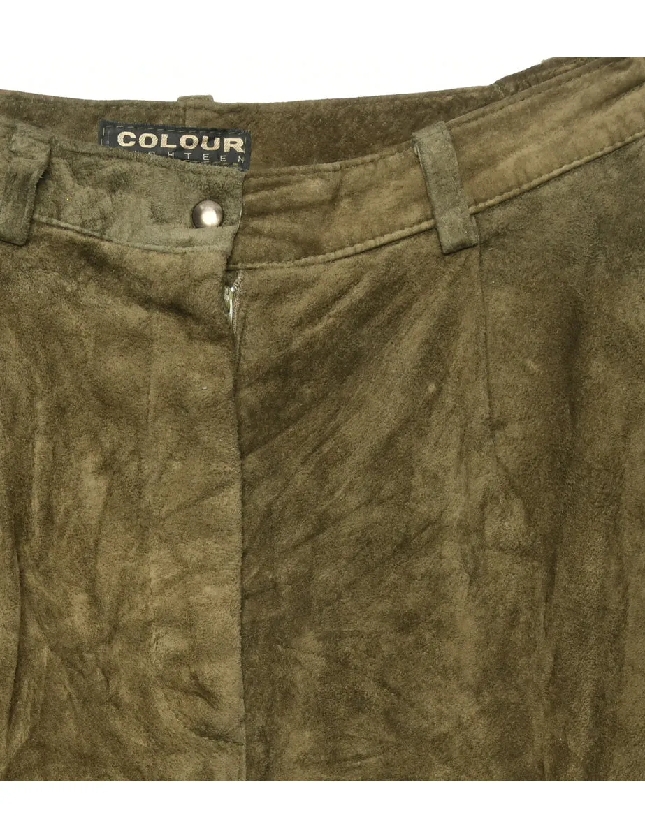 Olive Green Trousers - W30 L30