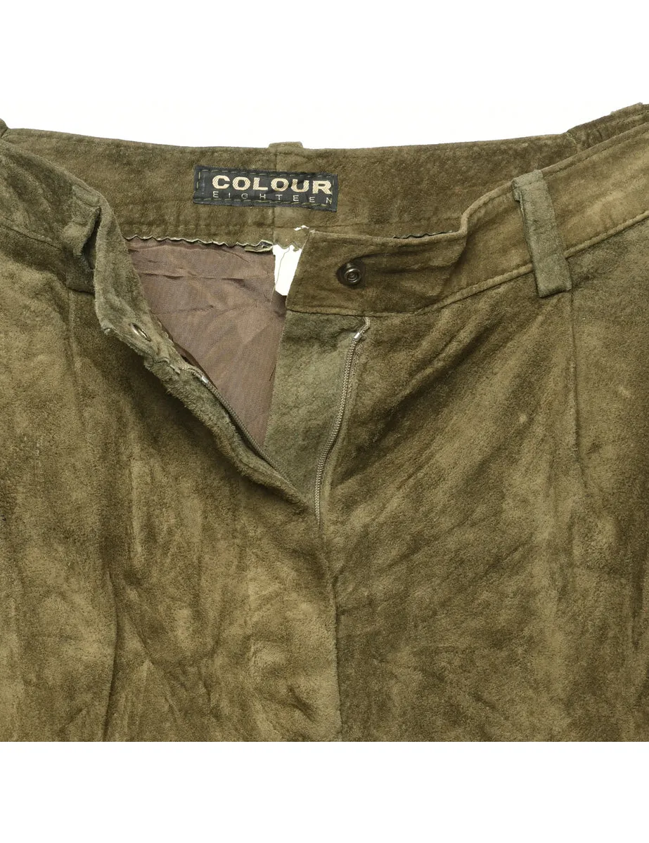 Olive Green Trousers - W30 L30