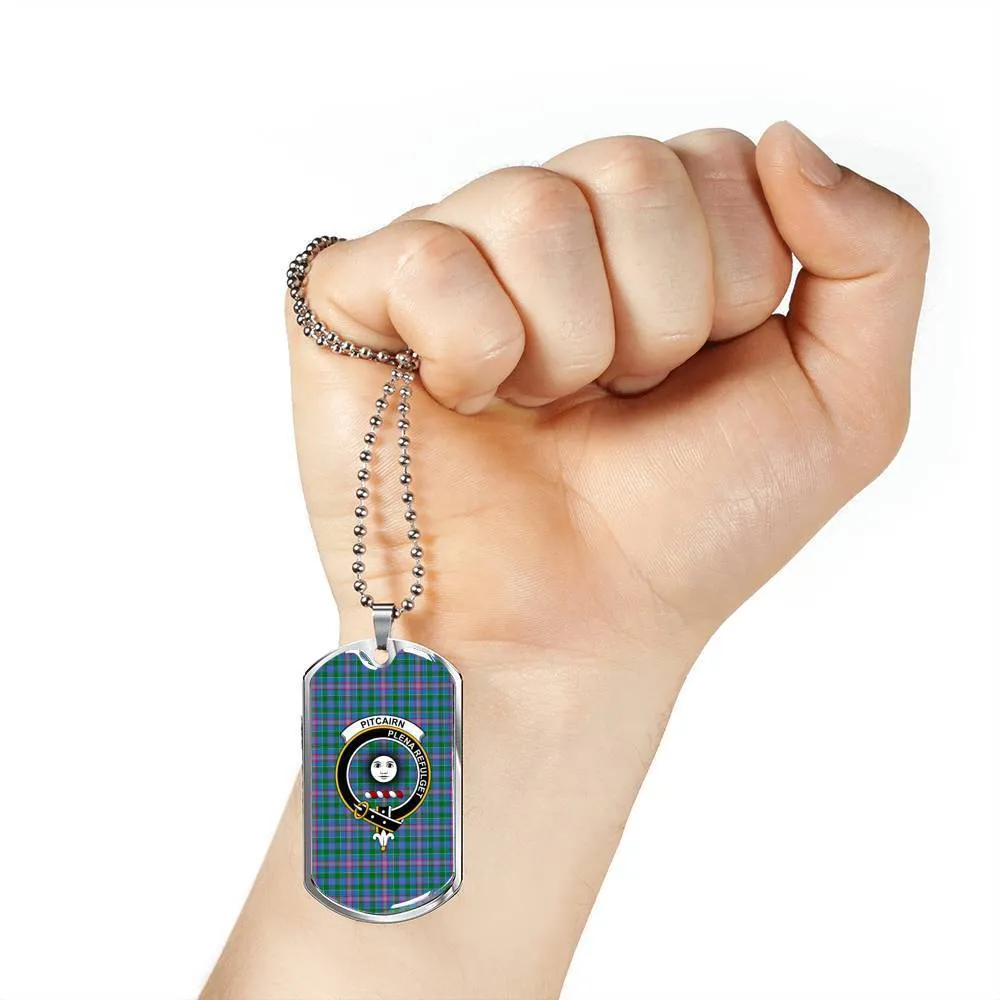 Pitcairn Hunting Tartan Dog Tag
