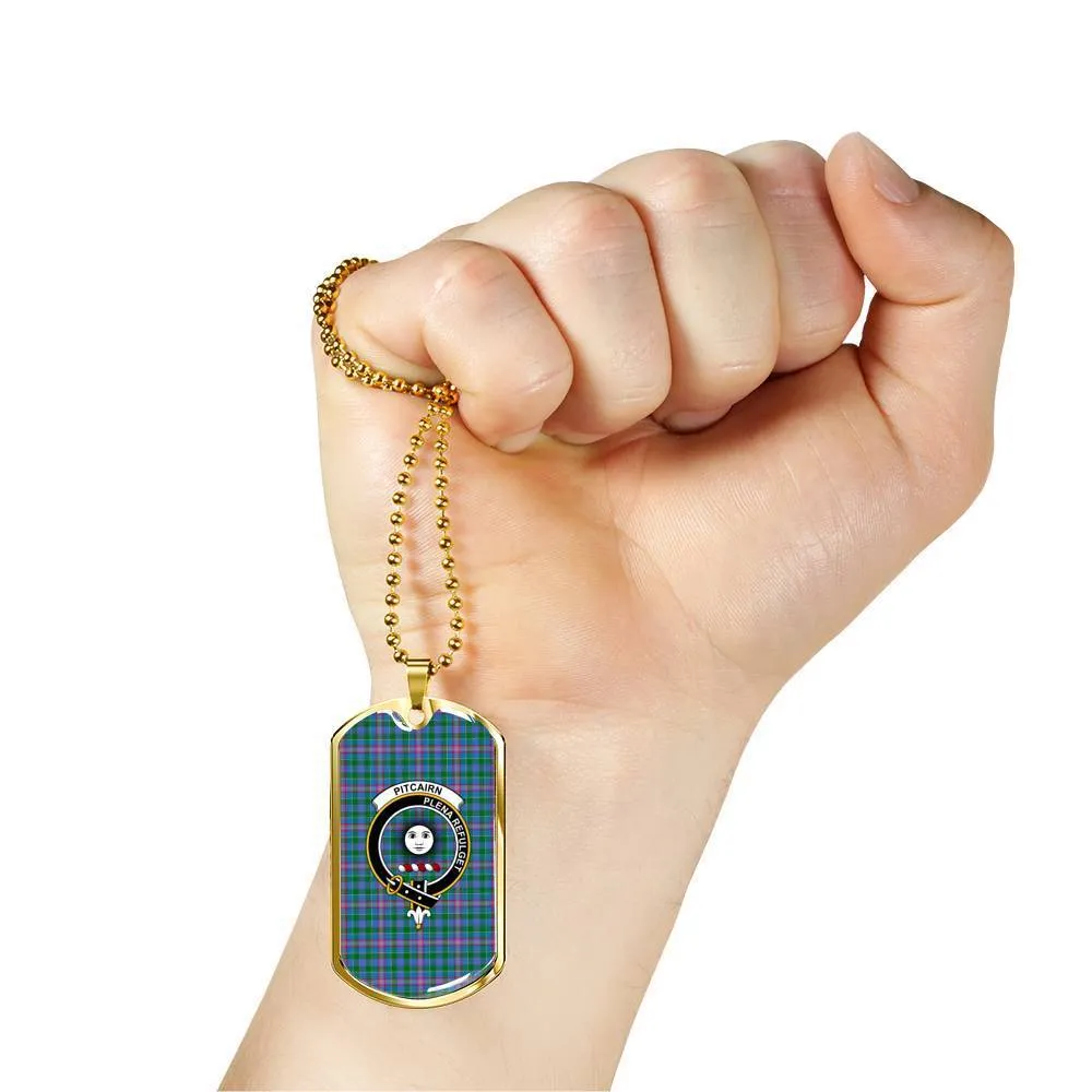 Pitcairn Hunting Tartan Dog Tag
