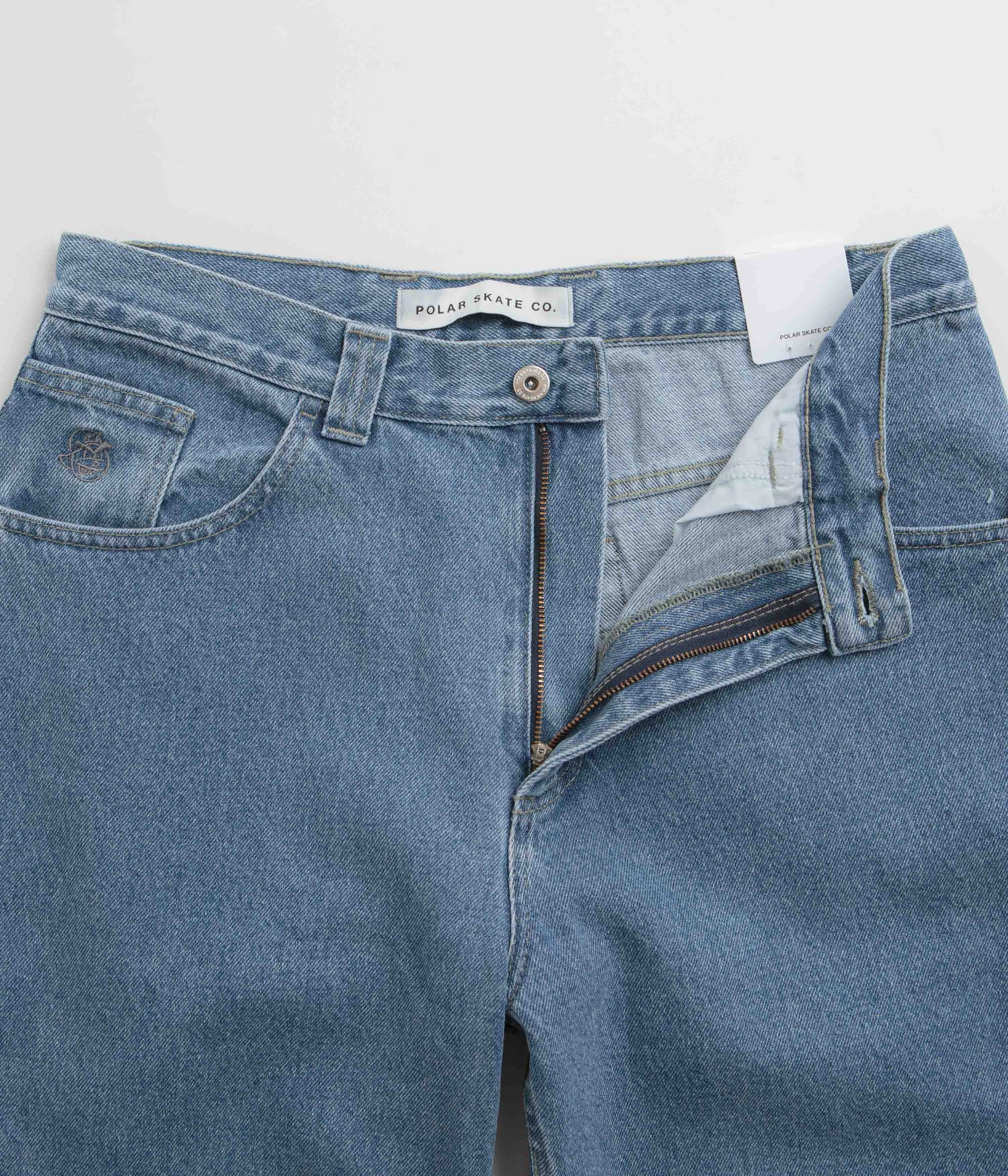 Polar 93 Denim Jeans - Mid Blue