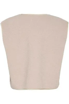 Saint Tropez Carla Vest - Creme