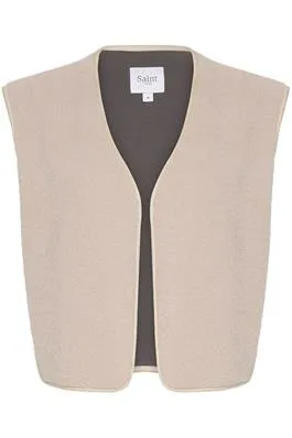 Saint Tropez Carla Vest - Creme