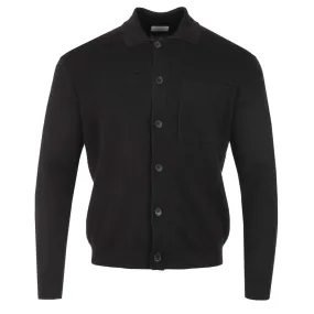Seinse Button Thru Cardigan in Black