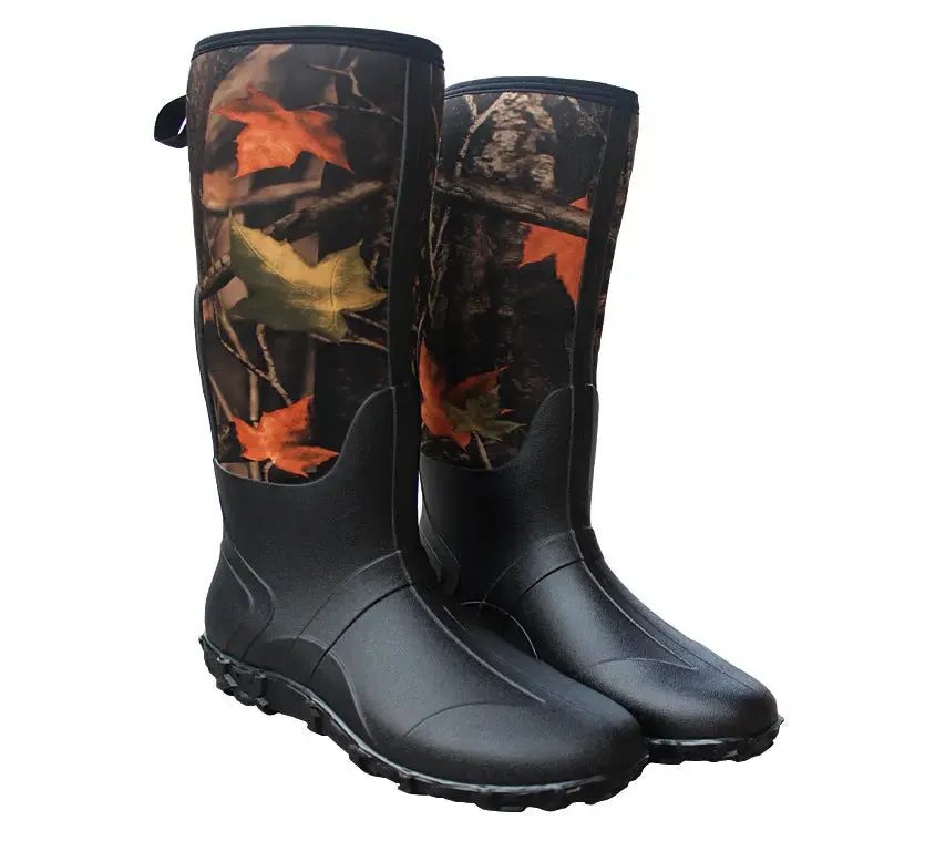 Shero Hunting Boots High Quality Custom Rubber Camo Neoprene Hunting Snake Boots