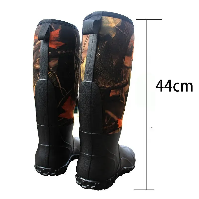 Shero Hunting Boots High Quality Custom Rubber Camo Neoprene Hunting Snake Boots