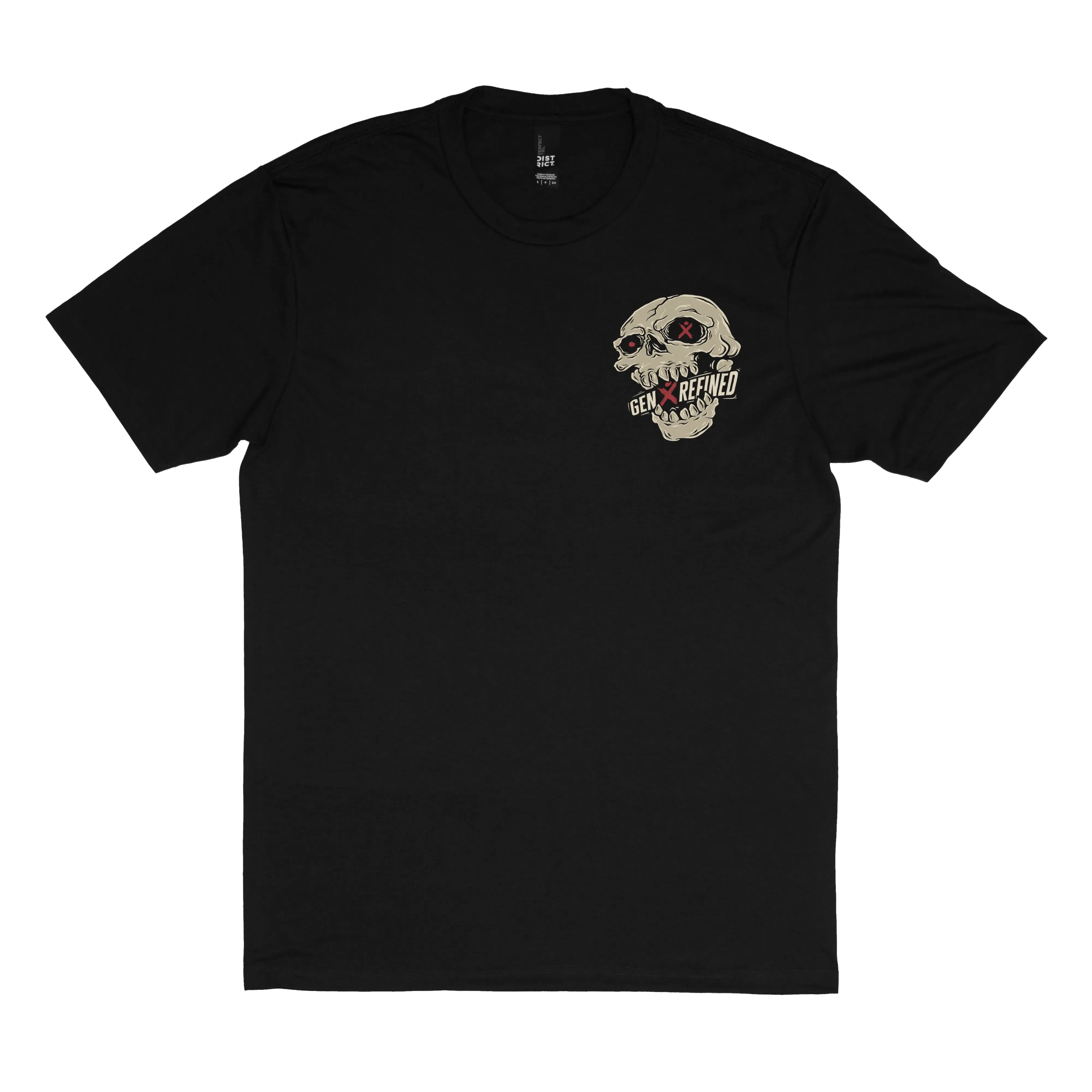 Skull & Roses - Tri blend T-Shirt
