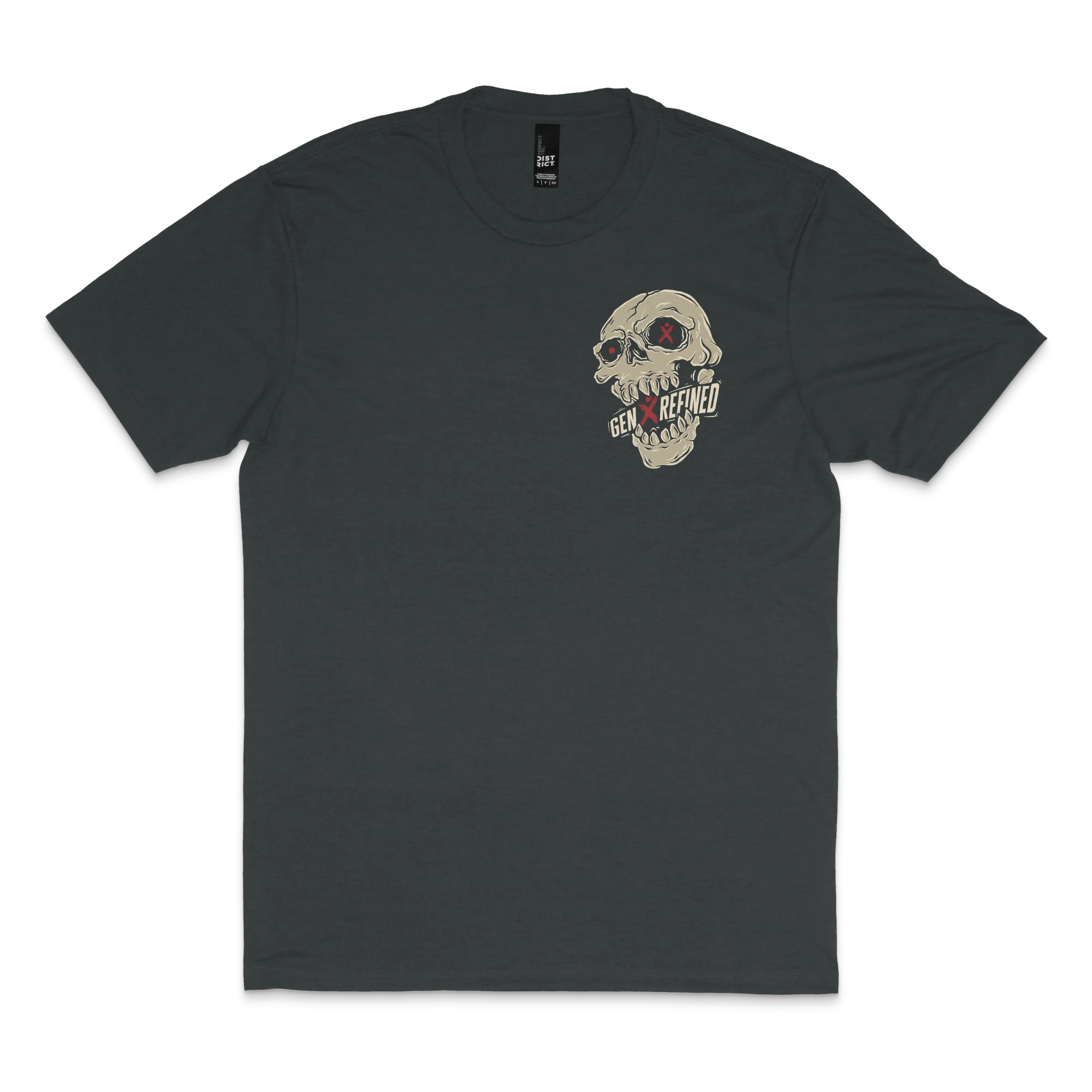 Skull & Roses - Tri blend T-Shirt