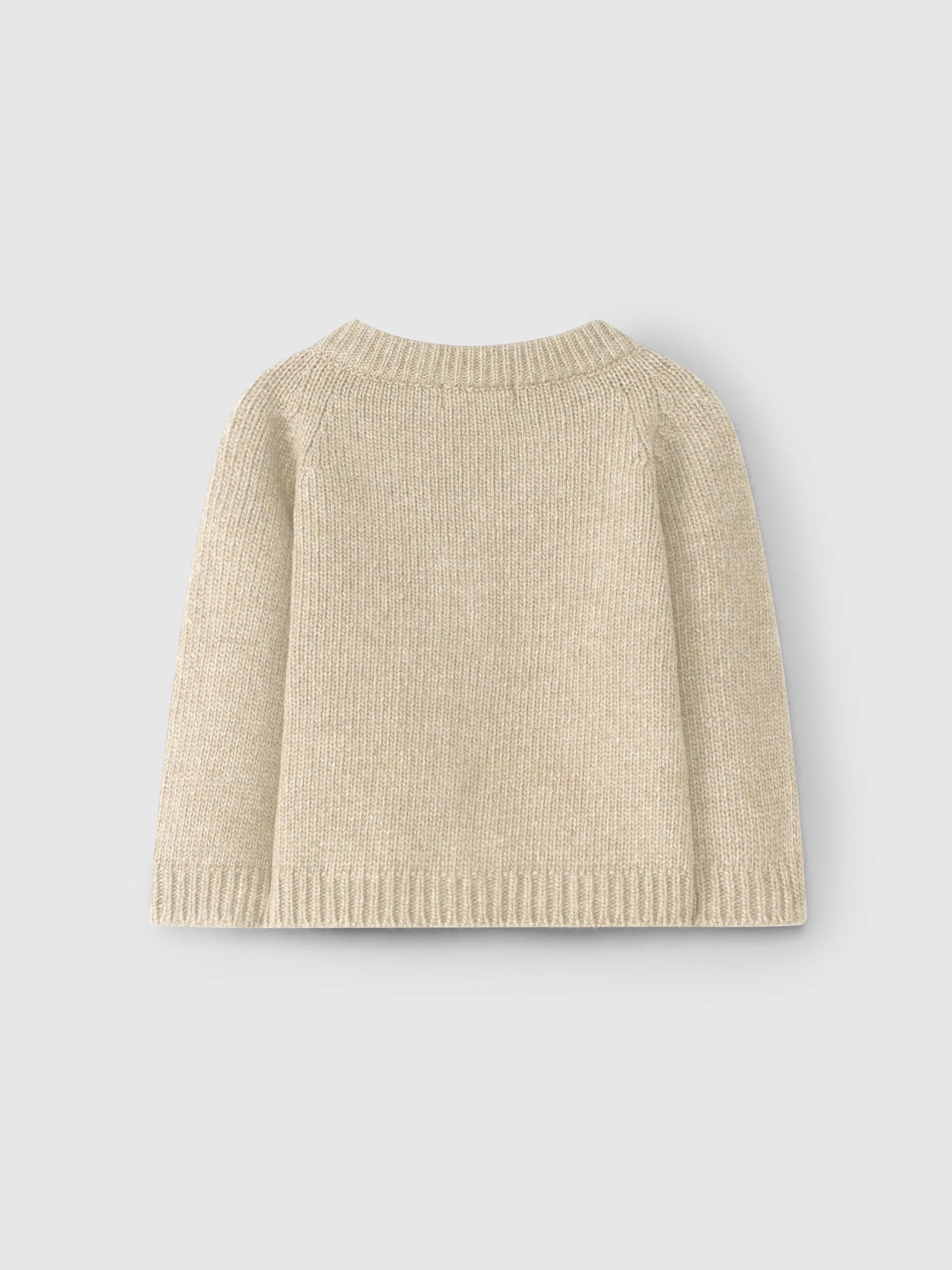 V-neck knitted cardigan