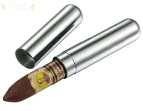 Visol Delta Satin Finish Stainless Steel Cigar Holder
