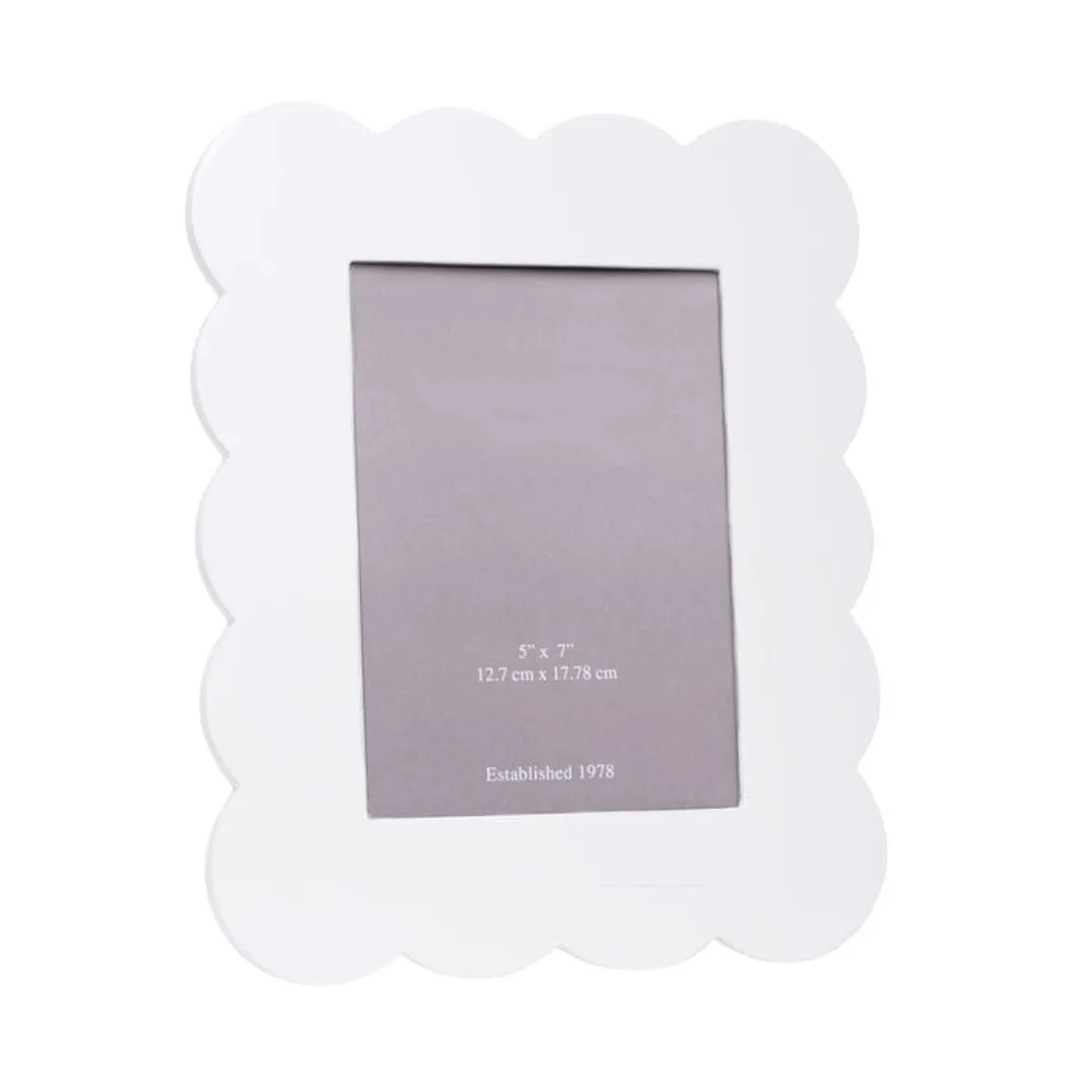 White Lacquer Frame 5x7