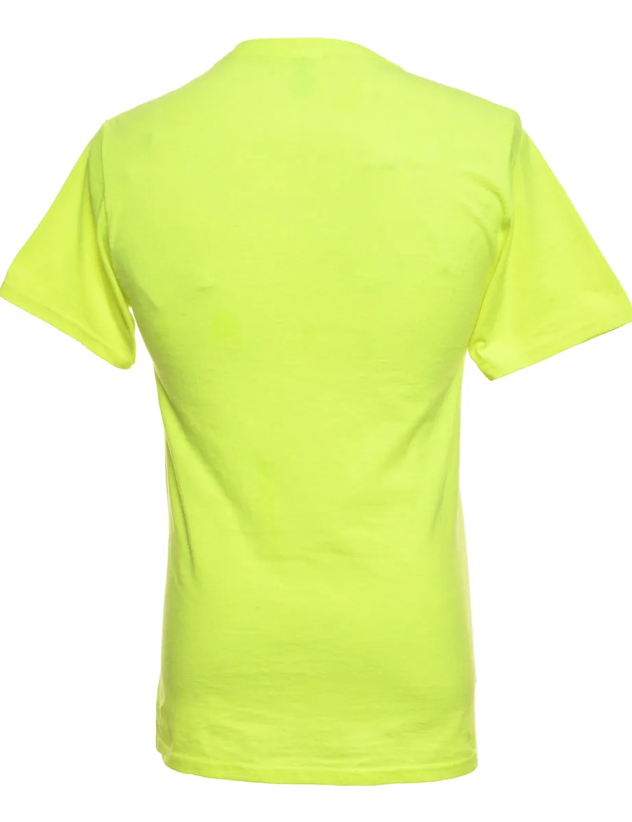 Wildcats Lime Green Sports T-shirt - M