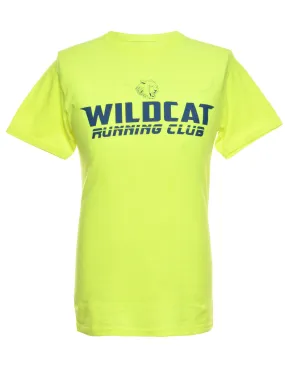 Wildcats Lime Green Sports T-shirt - M